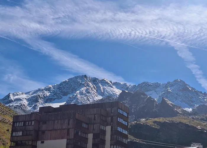 Val Thorens, SERAC, app familial au calme, plein sud